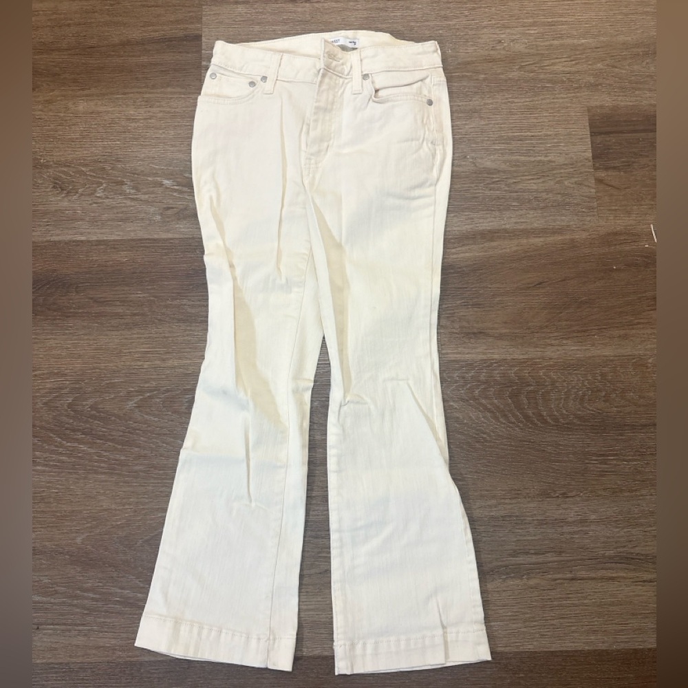 NINE West | Cream Flared Jeans | Petite